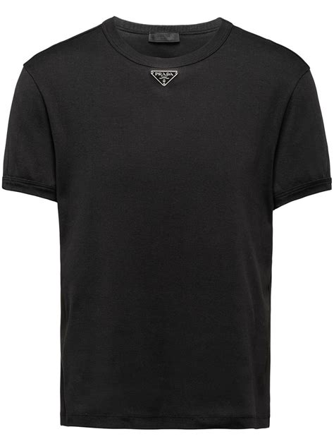 black prada mens shirt|Prada t shirt men's sale.